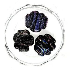 3pcs Beads for Jewelry #22002 Dichroic Glass Beads - LAST ONE